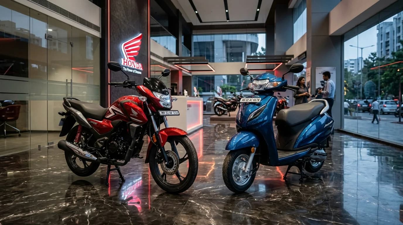 Honda Two-Wheelers Premium Showroom Ramesh Honda
